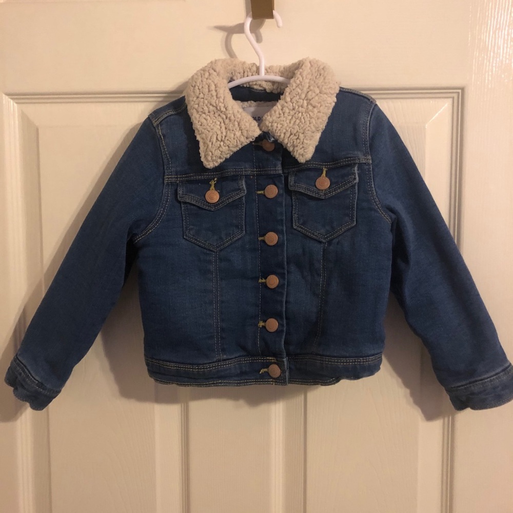 Sherpa lined Jean jacket- 3T